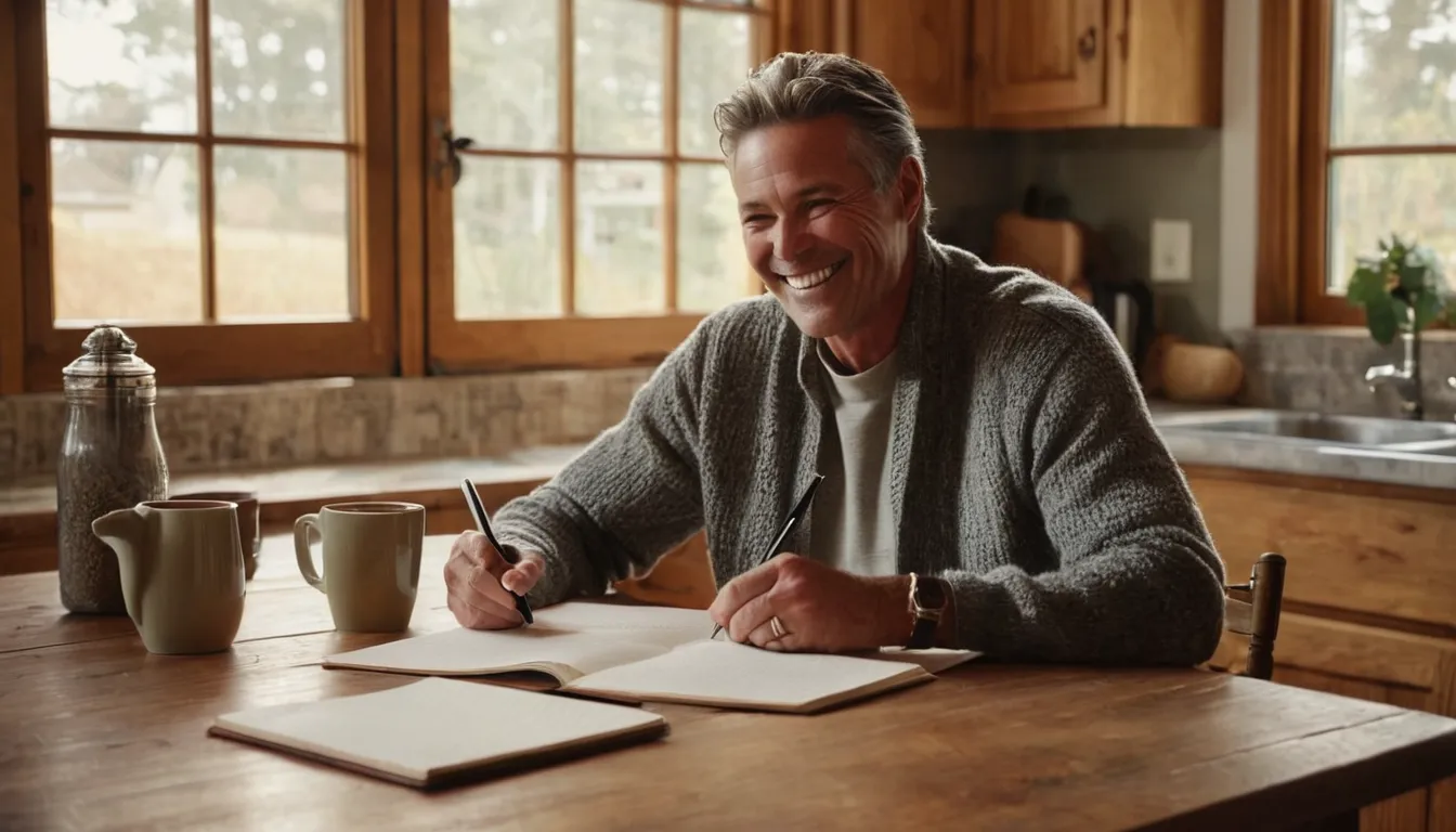 A homeowner comparing written quotes at a kitchen table in the Bernardsville area